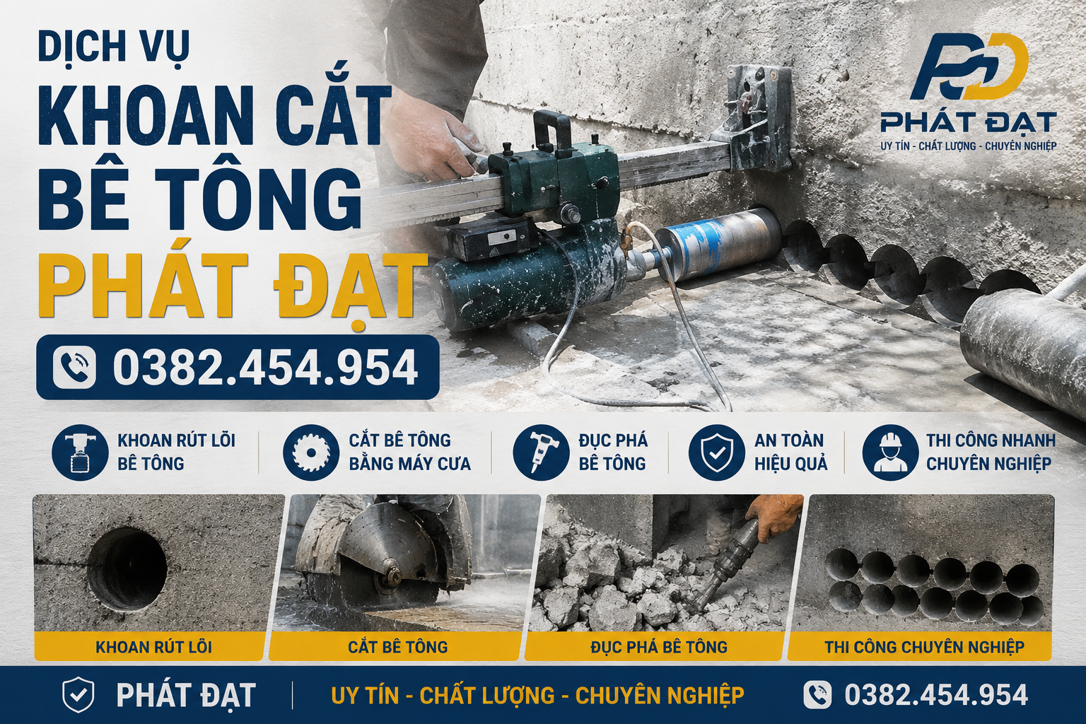 Cắt Bê Tông Cầu Thang TPHCM
