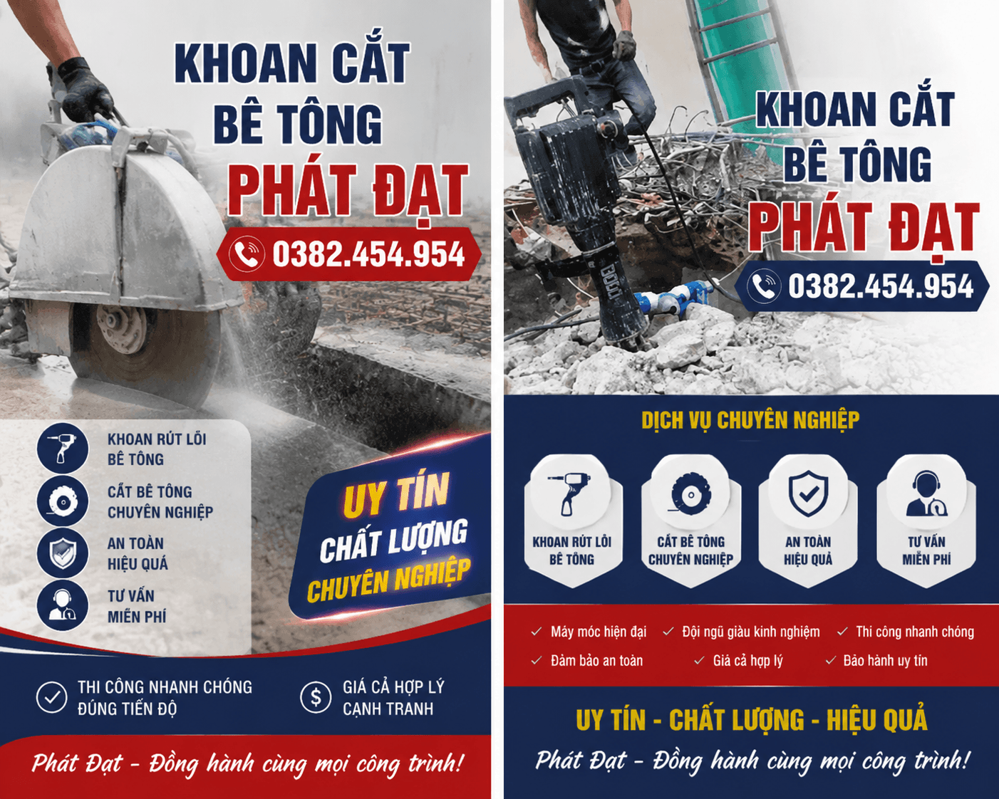 Cắt Đục Đi Đường Ống Nước TPHCM