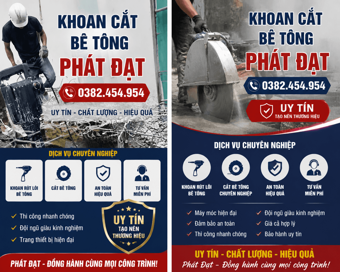 Cắt Đục Đi Đường Ống Nước Tại TPHCM