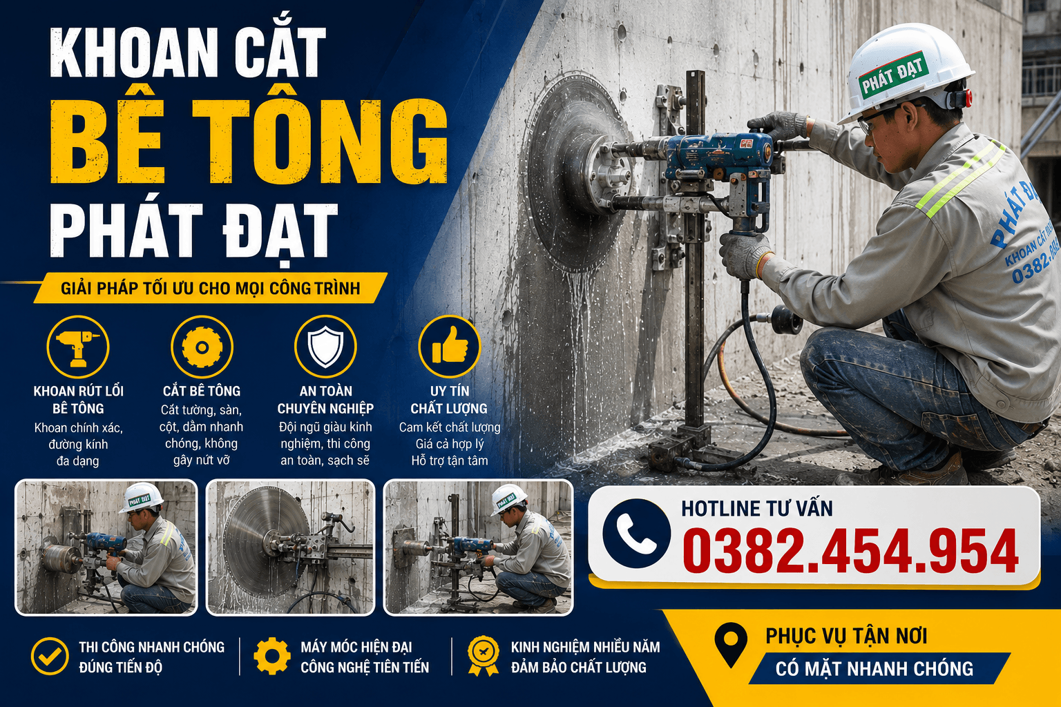 Cắt Rãnh Ramp Dốc ở TPHCM