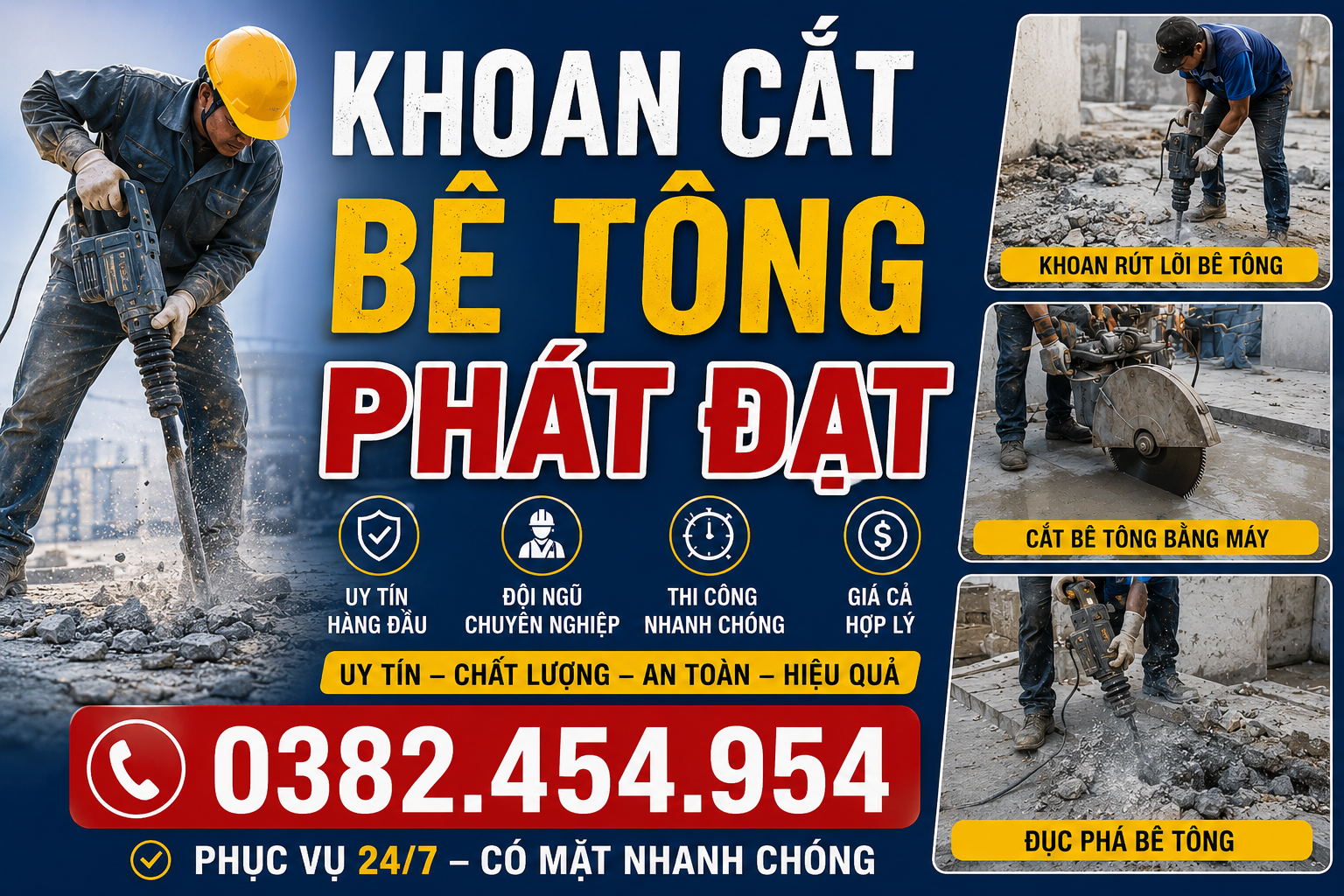 Đục Bê Tông TPHCM