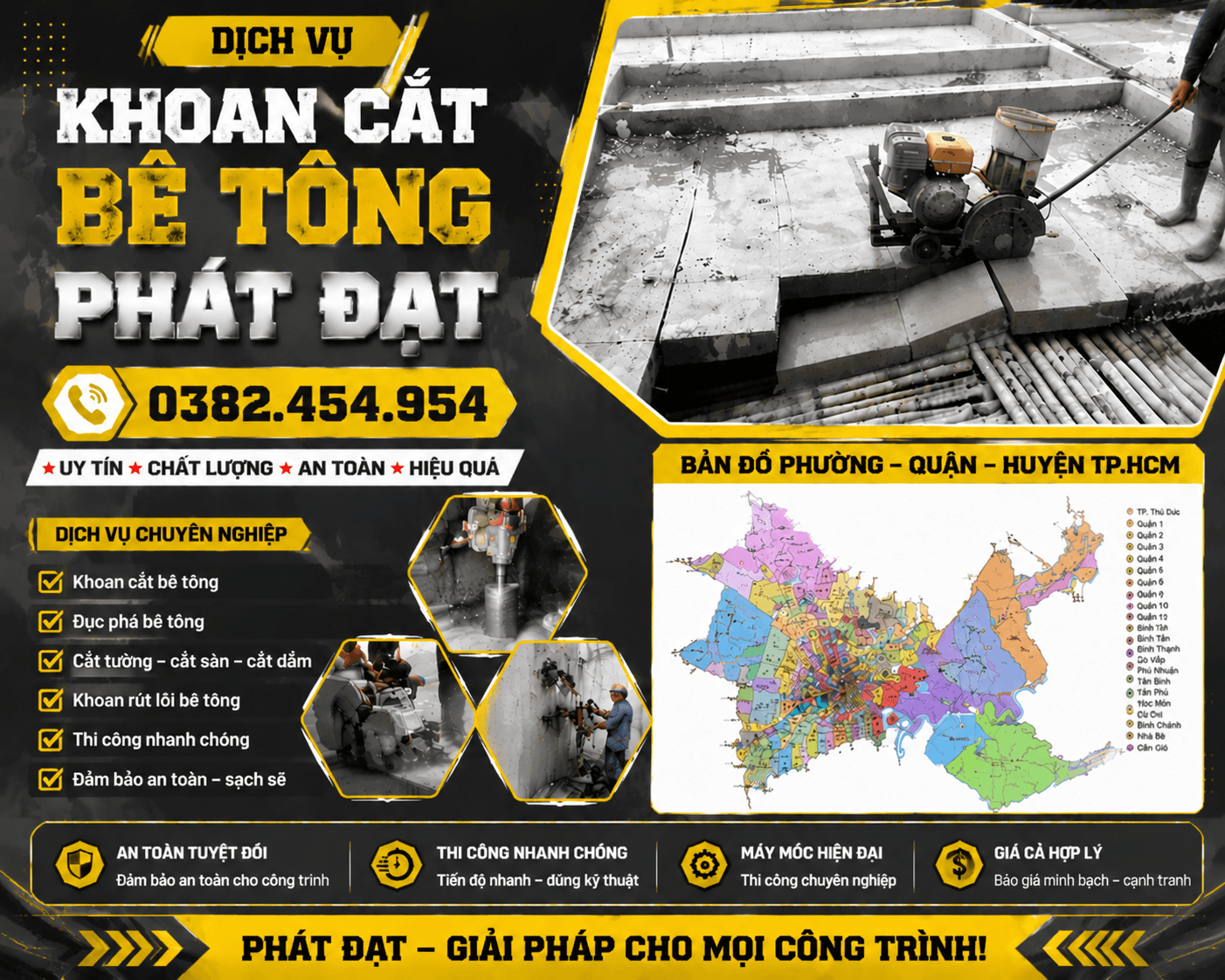 Đục Cọc Bê Tông