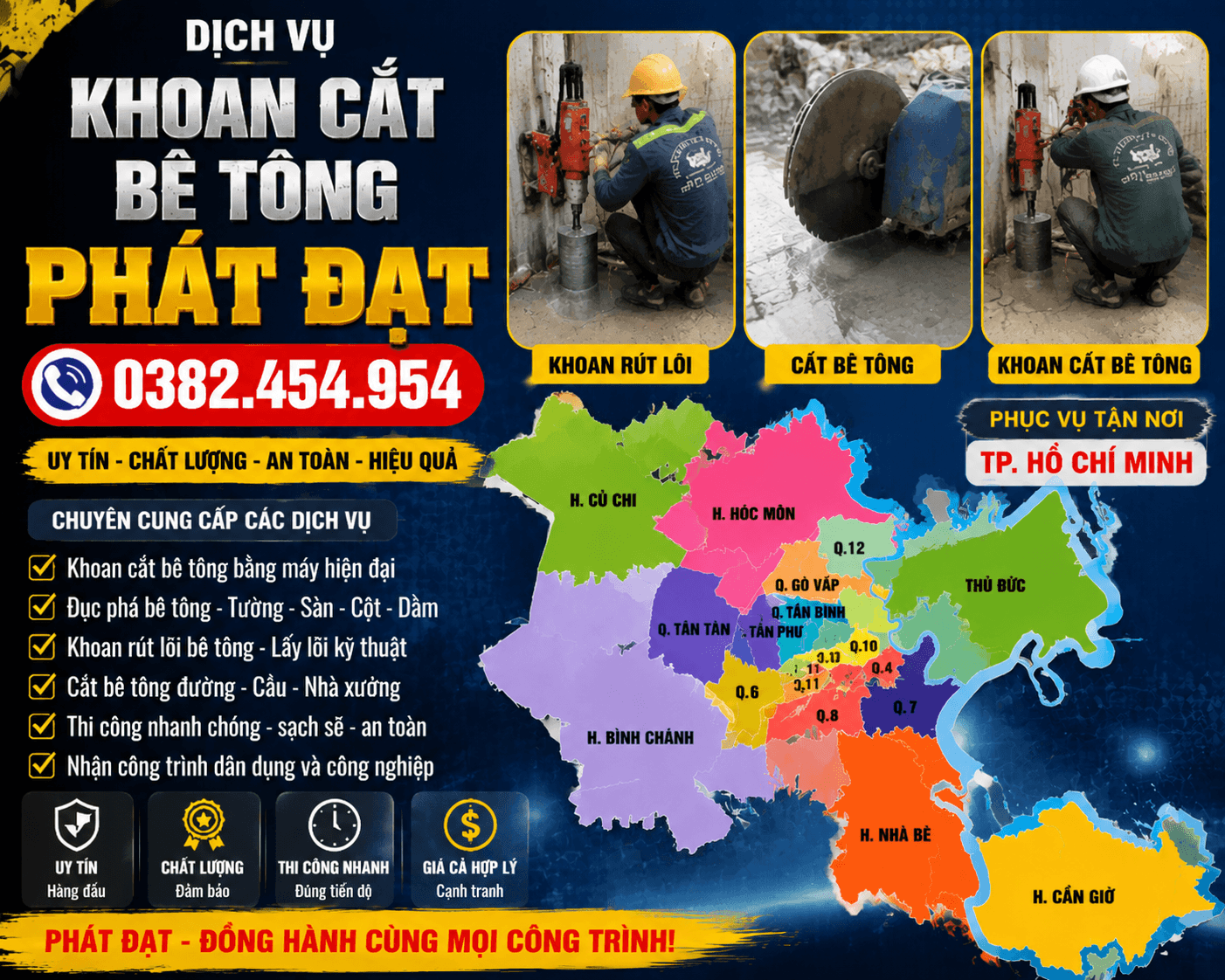 Đục Nền Gạch TPHCM