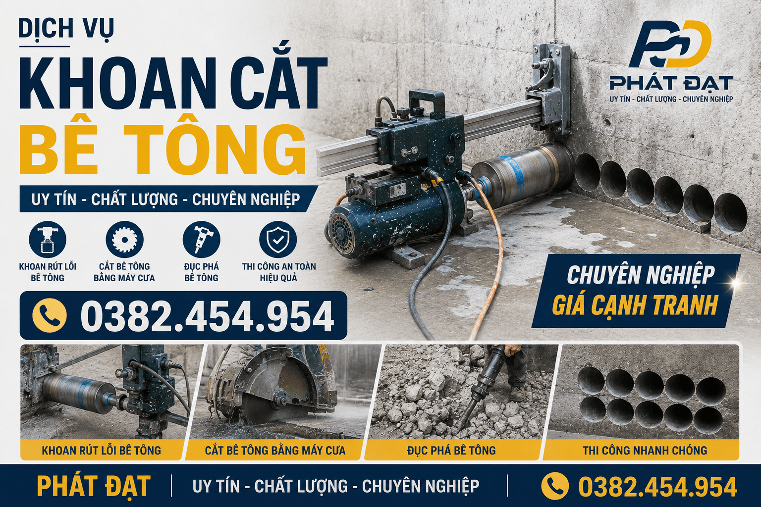 Đục Phá Bê Tông Tại TPHCM