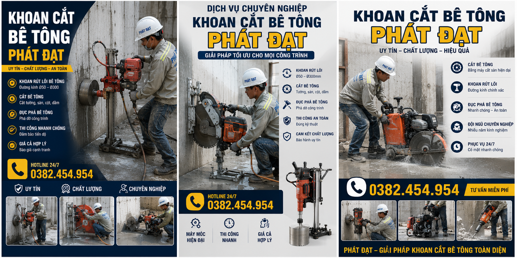 Khoan Cắt Bê Tông HCM