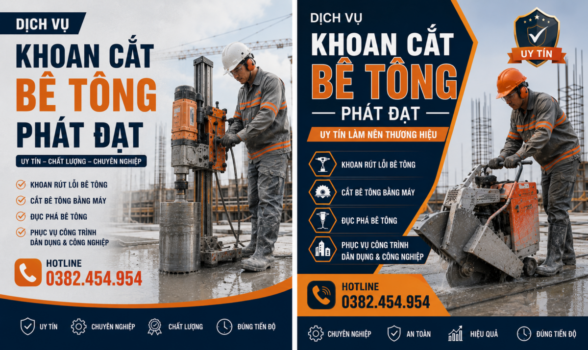 Khoan Cắt Bê Tông Phát Đạt