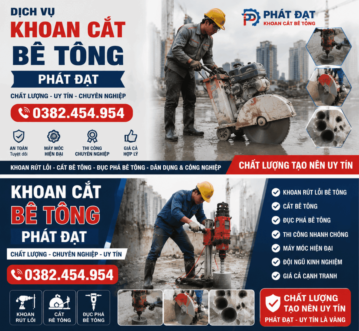 Khoan Cắt Bê Tông Phát Đạt