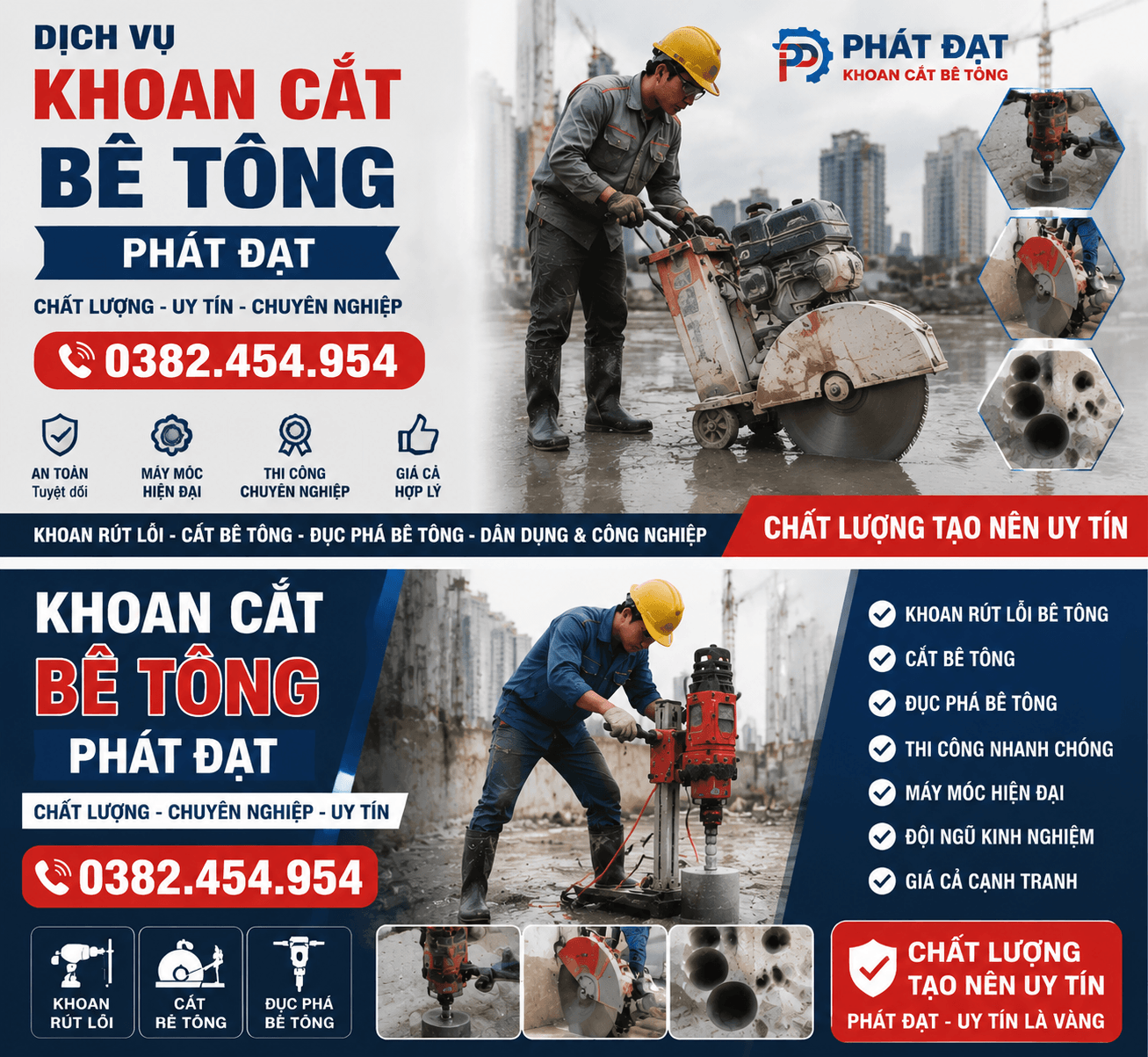 Khoan Cắt Bê Tông Phát Đạt