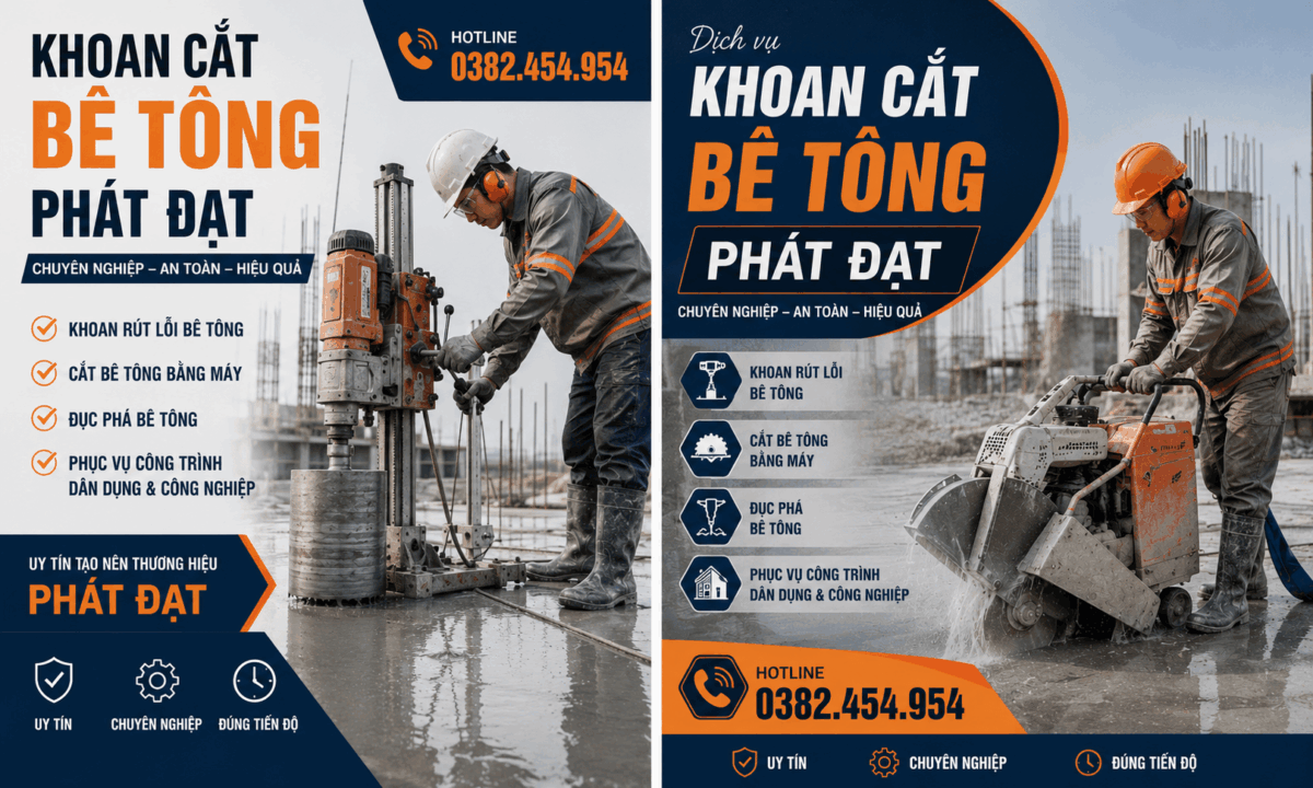 Khoan Cắt Bê Tông Phát Đạt