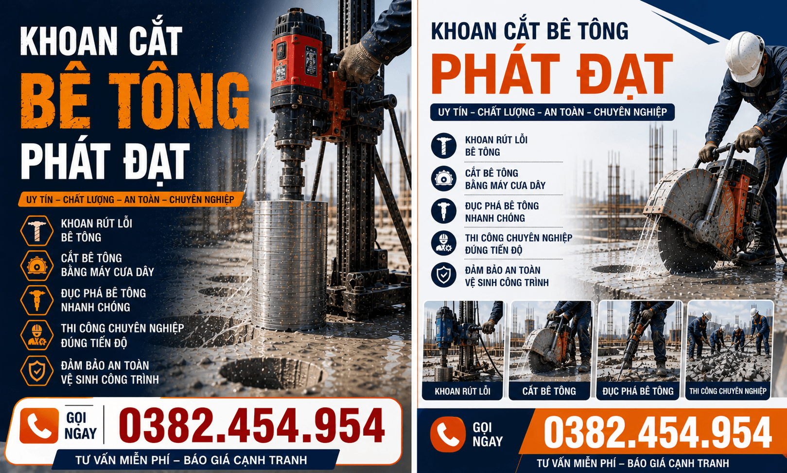 Khoan Nền Bê Tông HCM