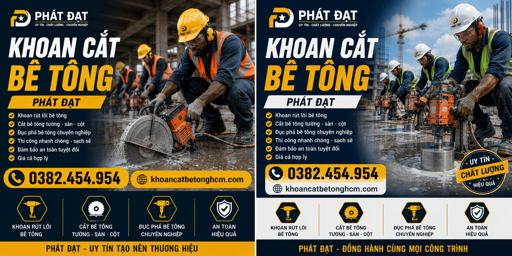 Khoan Cắt Bê Tông ở Tại Quận 6
