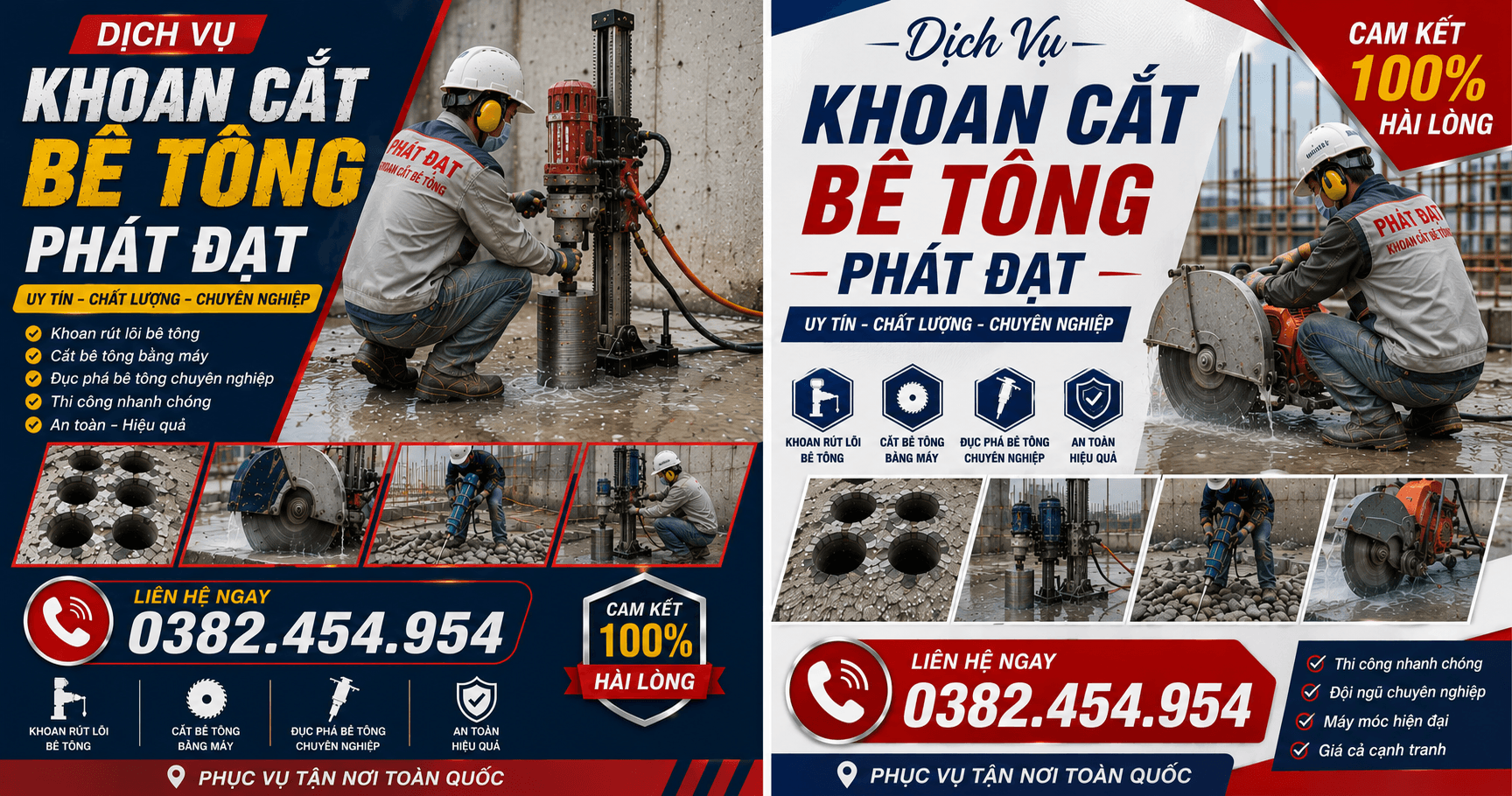 Khoan Tường Bê Tông TPHCM