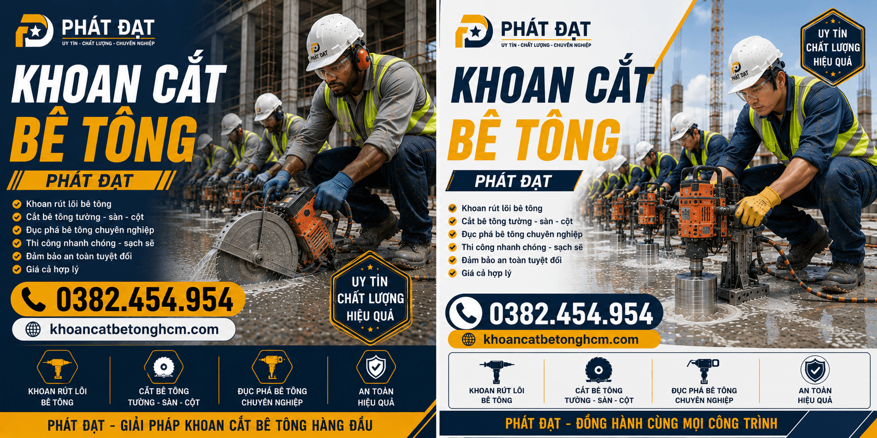 Khoan Cắt Bê Tông Huyện Nhà Bè
