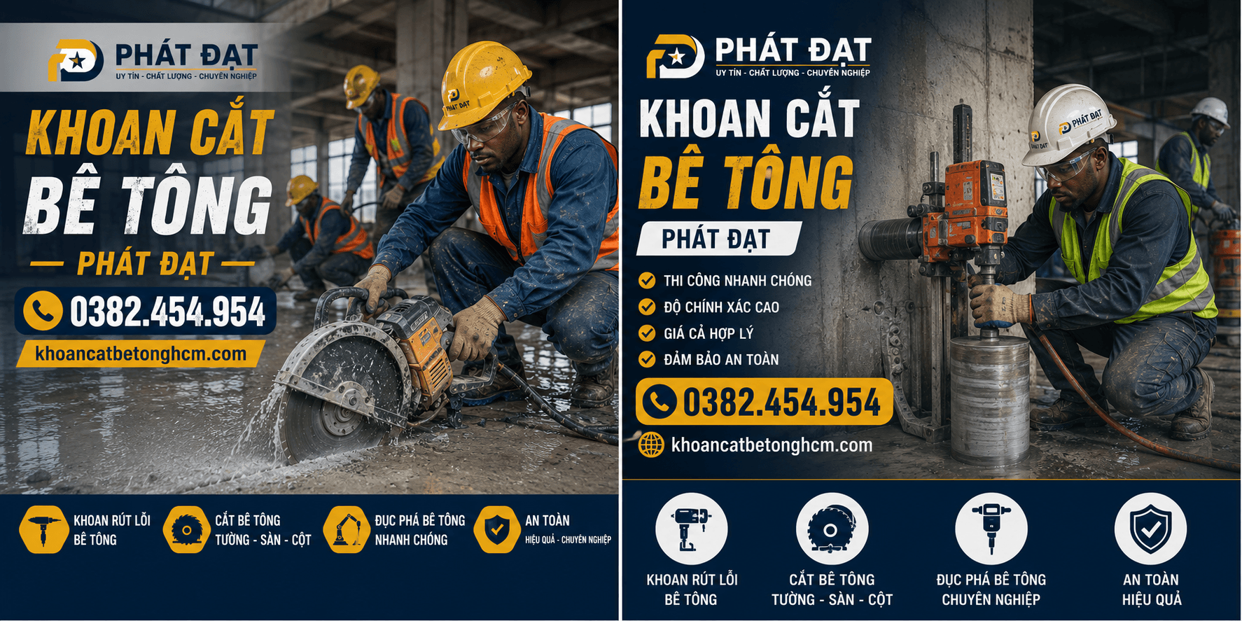 Khoan Cắt Bê Tông Ở Quận Thủ Đức