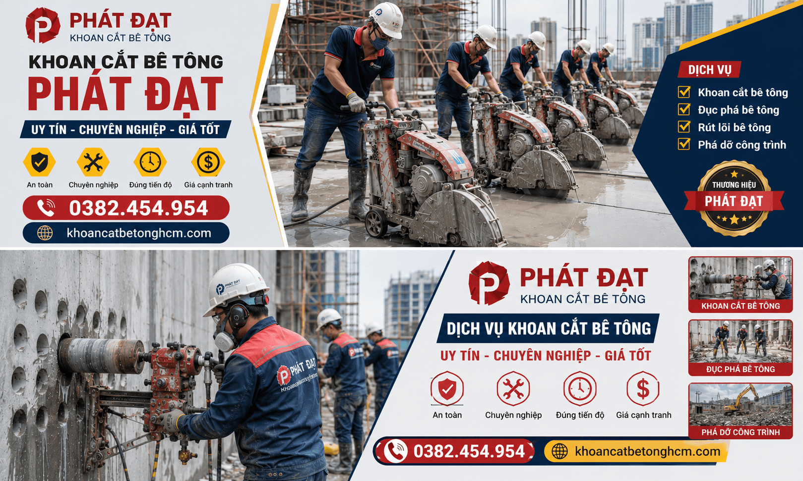 Khoan Cắt Bê Tông Phát Đạt