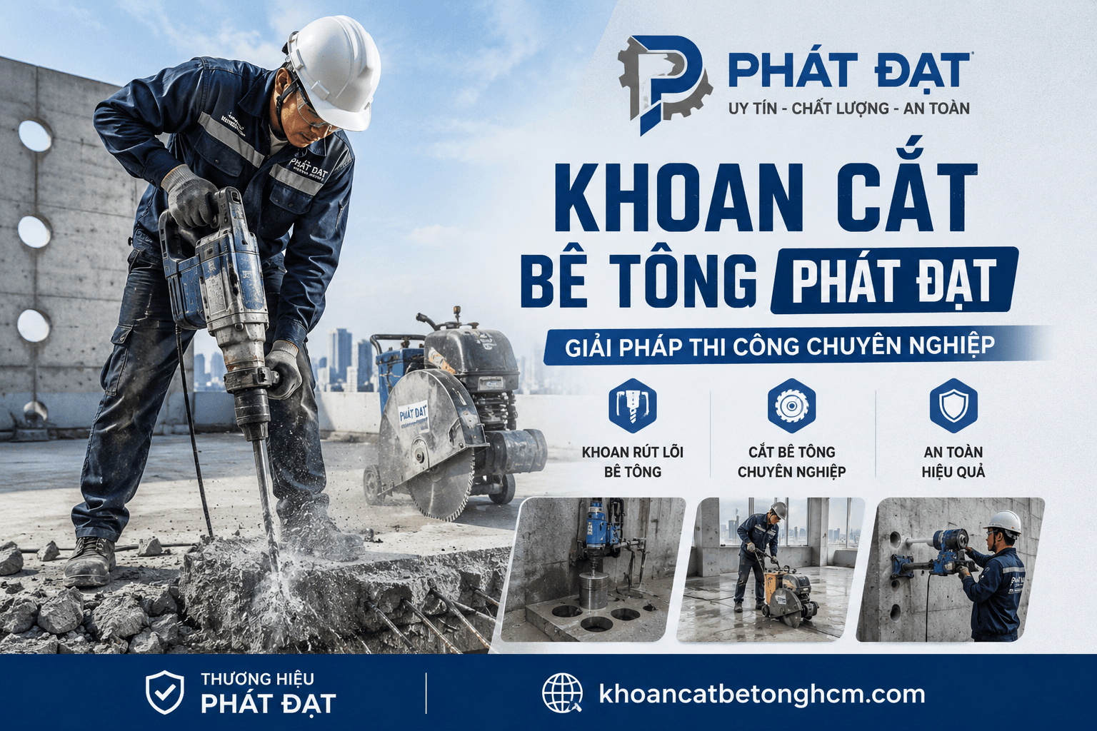 Khoan Cắt Bê Tông Phát Đạt