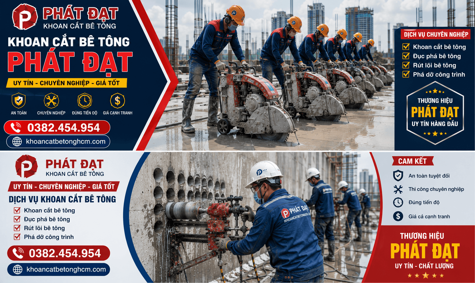 Khoan Cắt Bê Tông Tại Quận Phú Nhuận