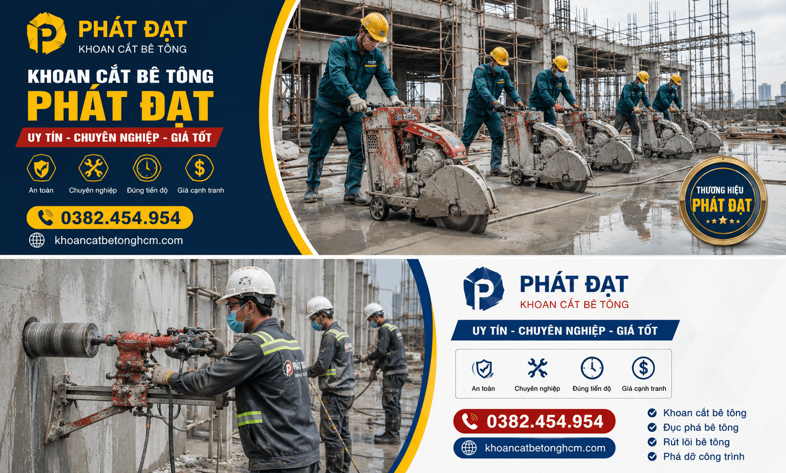 Khoan Cắt Bê Tông Thủ Đức